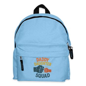 Daddy Daughter Squad Matching Father Daughter - Kids' Backpack - light blue - Front