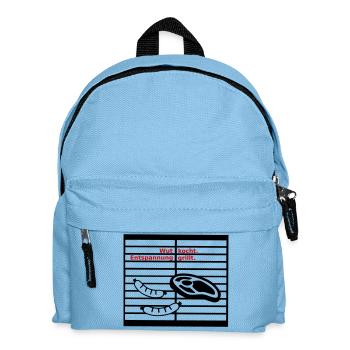 Relaxation grills - Kids' Backpack - light blue - Front