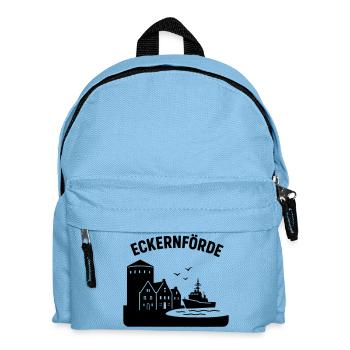 eckernförde schleswig holstein - Kinder Rucksack - Hellblau - Vorne