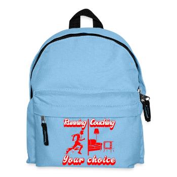 Courir ou s’installer ? À vous de choisir - Sac à dos Enfant - bleu clair - Devant