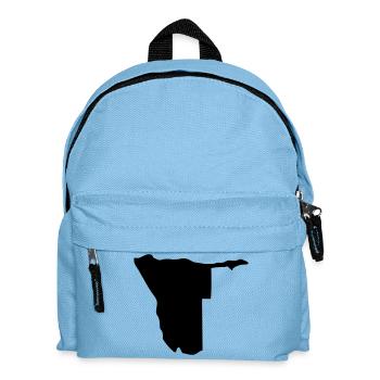 Nambia  Silhouette - Kinder Rucksack - Hellblau - Vorne