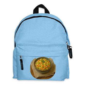 Olivje Salat - Kinder Rucksack - Hellblau - Vorne