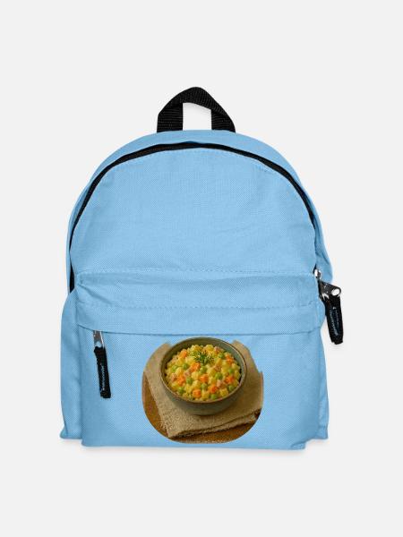 Olivje Salad - Kids' Backpack - light blue