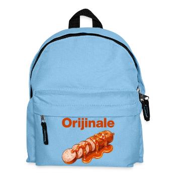 ORIJINALE CURRYWURST! - Kids' Backpack - light blue - Front