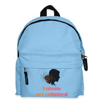 Not Optimized - Kids' Backpack - light blue - Front