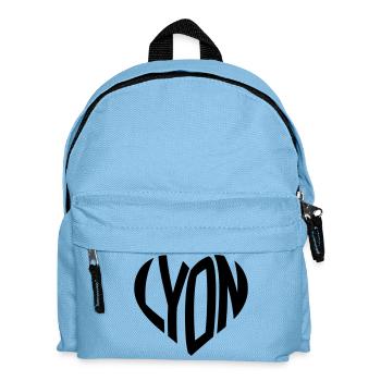Lyon Heart - Kids' Backpack - light blue - Front