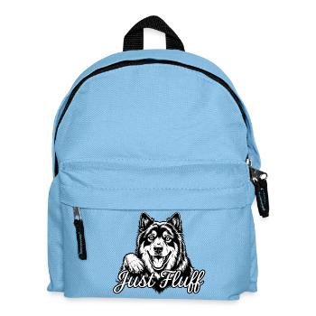 Eurasier | Fluffy - Kids' Backpack - light blue - Front