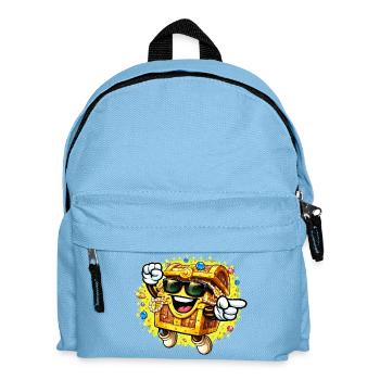 Golden Coffin Swag - Kids' Backpack - light blue - Front
