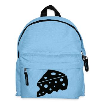 Swiss cheese - Kids' Backpack - light blue - Front