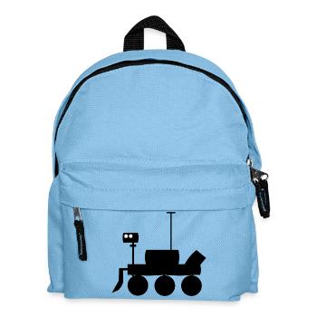 Mars Explorer Vehicle - Kids' Backpack - light blue - Front