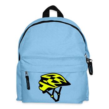 MTB Bicycle Helmet Silhouette - Kids' Backpack - light blue - Front