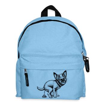 canine - Kids' Backpack - light blue - Front