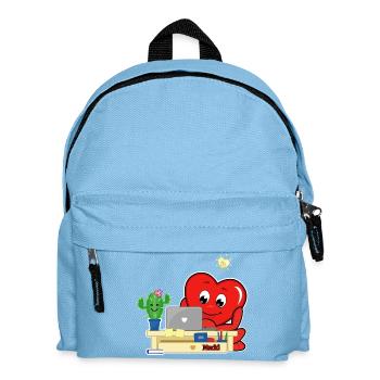 Mucki Home-Office - Kinder Rucksack - Hellblau - Vorne