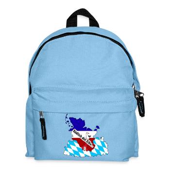Südlich der Elbe - Kinder Rucksack - Hellblau - Vorne