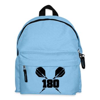 darts 180 - Kids' Backpack - light blue - Front