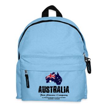Australia - Australien - Kinder Rucksack - Hellblau - Vorne