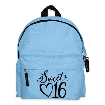 Sweet Sixteen Cute 16th Birthday Gift 16 Years Old - Kids' Backpack - light blue - Front