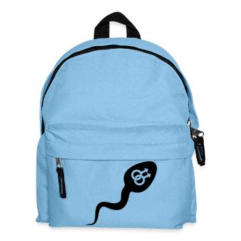 Sperma Sperma homosexuell - Kinder Rucksack - Hellblau - Vorne