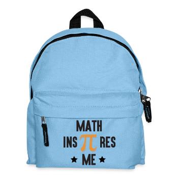 Pi Day - Mathe inspiriert mich - Kinder Rucksack - Hellblau - Vorne