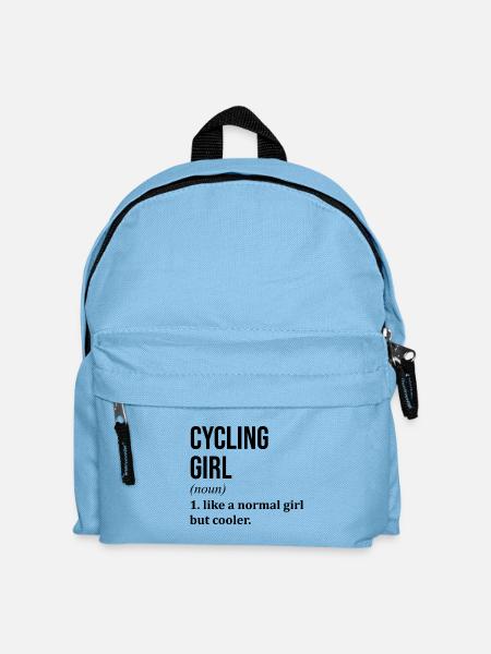 Cycling Cycling Cycling - Kids' Backpack - light blue