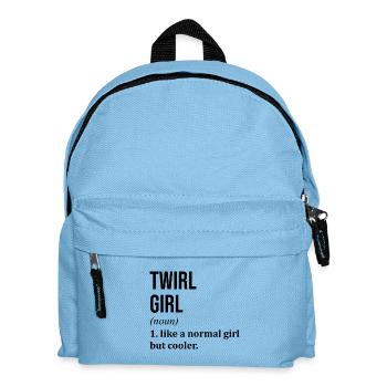 Twirling Twirling Twirling - Kids' Backpack - light blue - Front