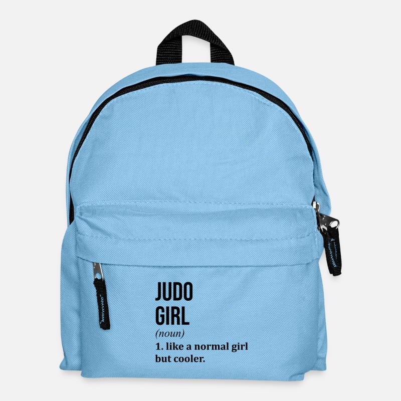 Judo Judo - Kinder Rucksack - Hellblau