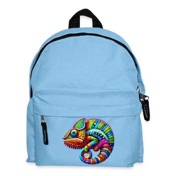 Chameleon - Kids' Backpack - light blue - Front