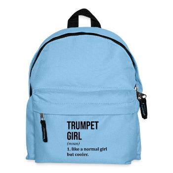 Trumpet - Kids' Backpack - light blue - Front