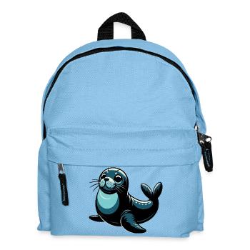 Siegel - Kinder Rucksack - Hellblau - Vorne
