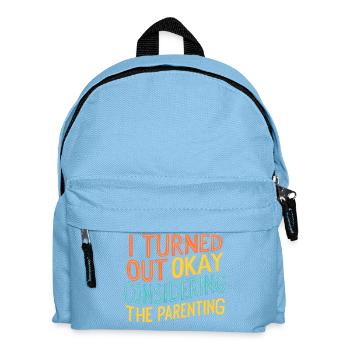 Le sarcasme s’est avéré acceptable compte tenu de la parentalité - Sac à dos Enfant - bleu clair - Devant