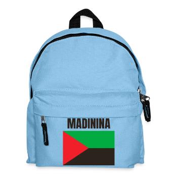 T-Shirt mit Flagge von Madinina Martinique - Kinder Rucksack - Hellblau - Vorne