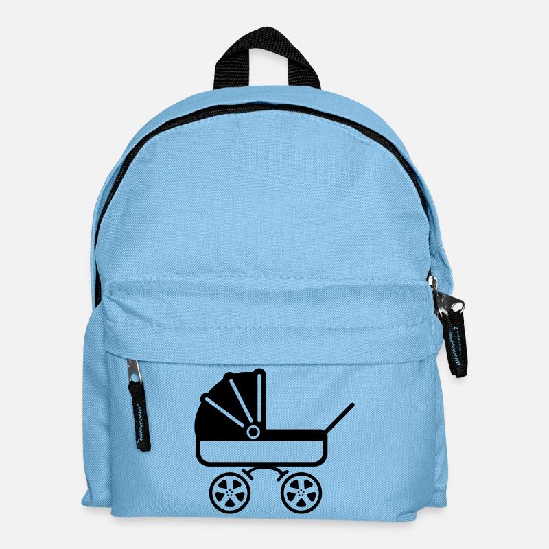 Pram stroller - Kids' Backpack - light blue