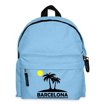 Barcelona Beach - Kids' Backpack - light blue - Front