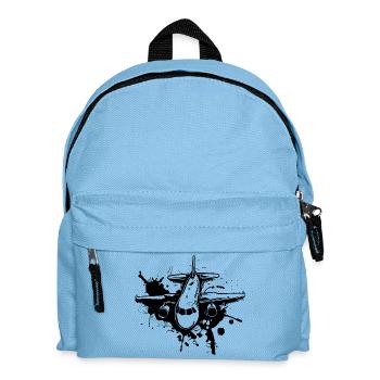 Aircraft - Kids' Backpack - light blue - Front