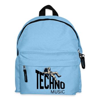 Astronaut in Orbit - Kids' Backpack - light blue - Front