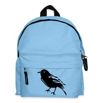 Spatz - Kinder Rucksack - Hellblau - Vorne
