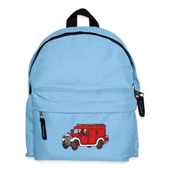 Feuerwehroldie - Kinder Rucksack - Hellblau - Vorne
