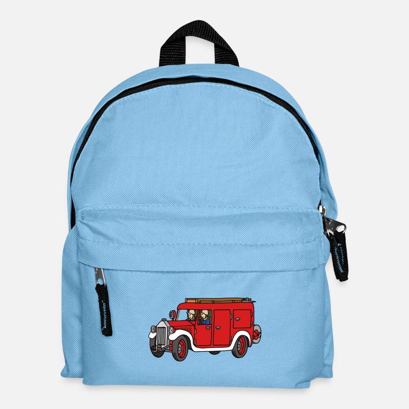 Firemen Oldie - Kids' Backpack - light blue