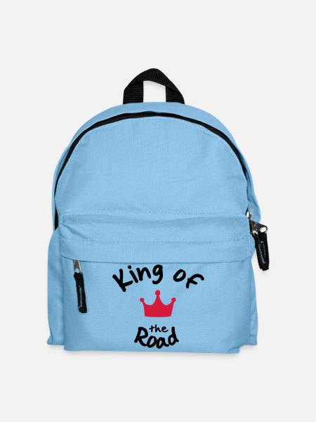 Biker - Kinder Rucksack - Hellblau