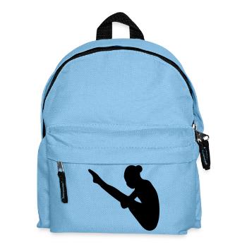 High diving - Kids' Backpack - light blue - Front
