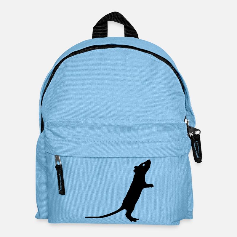 Rat - Kids' Backpack - light blue