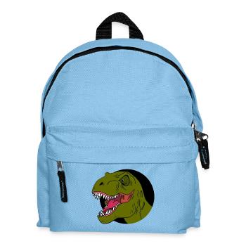 Tyrannosaurus Rex Dinosaur - Kids' Backpack - light blue - Front