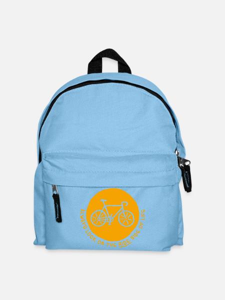 Always look on the RIDE side of life - Kinder Rucksack - Hellblau