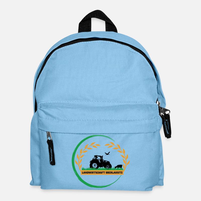 Logo - Kinder Rucksack - Hellblau