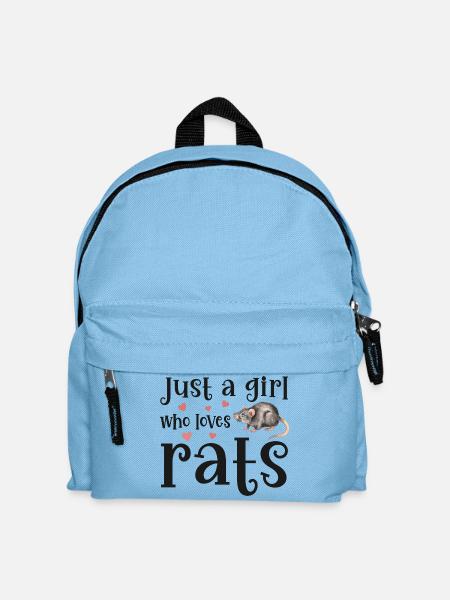 Rat Rats - Kids' Backpack - light blue