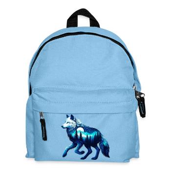 Loup - Sac à dos Enfant - bleu clair - Devant