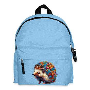 Hedgehog - Kids' Backpack - light blue - Front