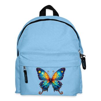 Van Gogh butterfly - Kids' Backpack - light blue - Front