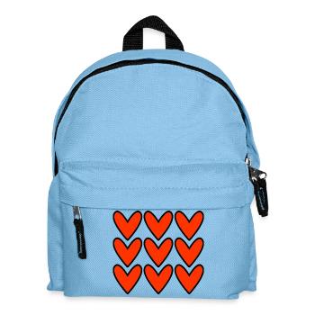 VALENTINSTAG. Junggesellinnenabschied. ICH LIEBE DICH. ICH LIEBE DICH. LIEBE - Kinder Rucksack - Hellblau - Vorne