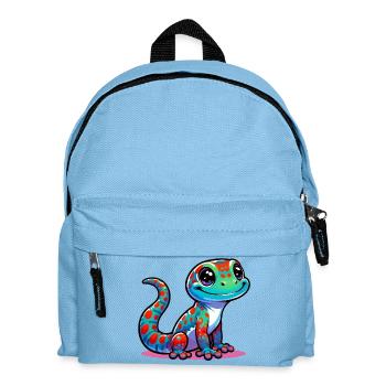 Gecko - Kids' Backpack - light blue - Front